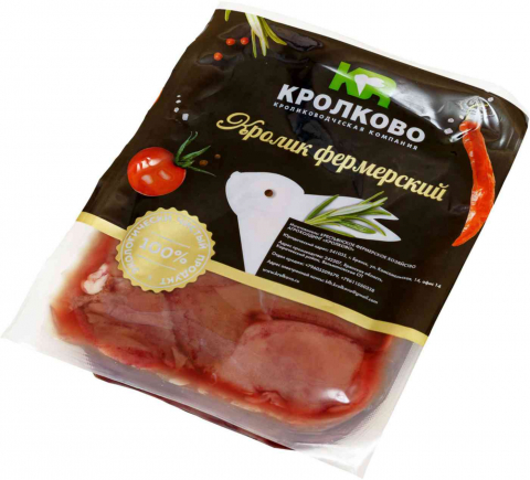 Печень кролика цена за упаковку 0,5 кг